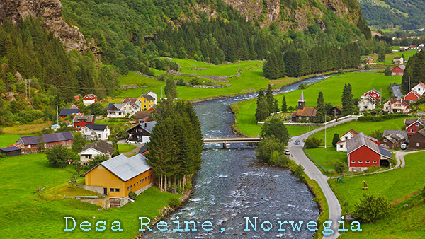 Desa Reine, Norwegia