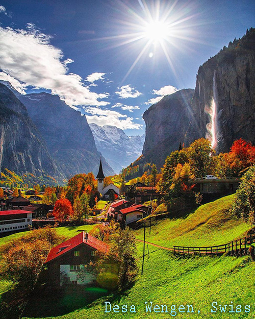 Desa Wengen, Swiss