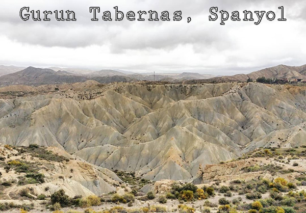 Gurun Tabernas, Spanyol